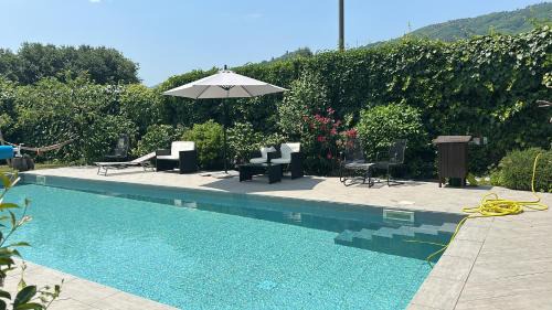 Casa Hydrangea con piscina e giardino in Bagni di Lucca