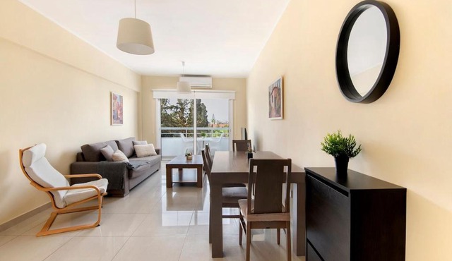 City Center, Nice View, 2BR in Larnaca