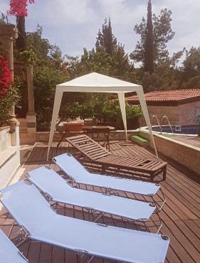 Cosmema House 1 Hot tub and swimming pool villa in Stroumbi