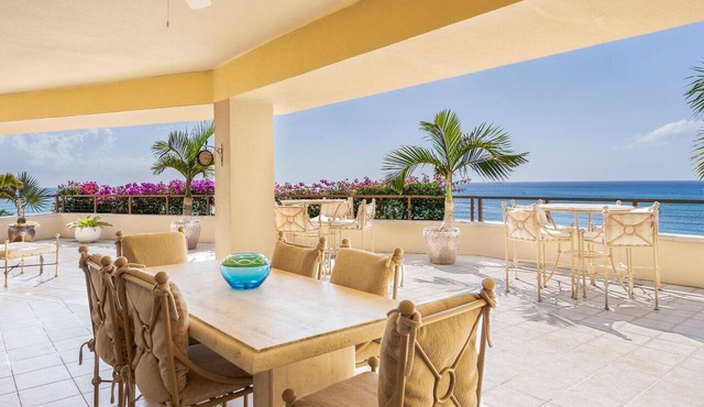Fantastic Large Oceanfront Residence Located at The Ritz-Carlton, Grand Cayma in Seven Mile Beach