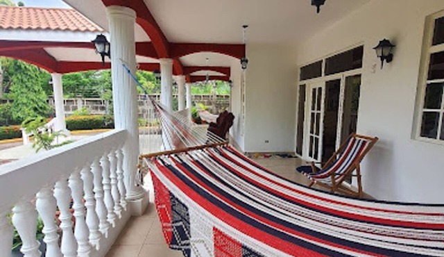 Fully Gated Family Compound Direct Ocean Front in Pochomil