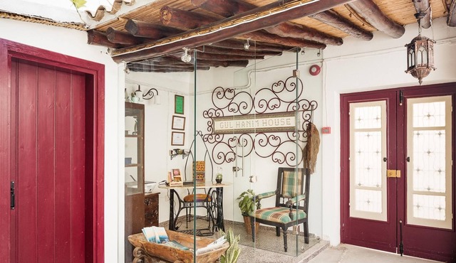 GUL HANIM HOUSE BOUTIQUE HOTEL RED ROSE ROOM in the walled city Nicosia in North Nicosia