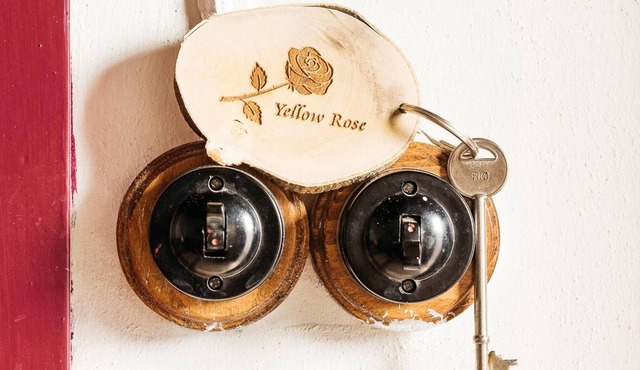 GUL HANIM HOUSE BOUTIQUE HOTEL YELLOW ROSE ROOM in the walled city Nicosia in Nicosia