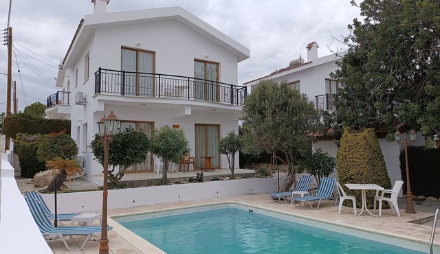 Kapsalia Villas In Walking Distance From Village Square With Sea &mountain views