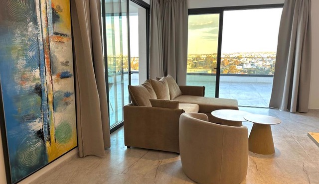 Lux Level 4 Penthouse Tower 206 in Nicosia