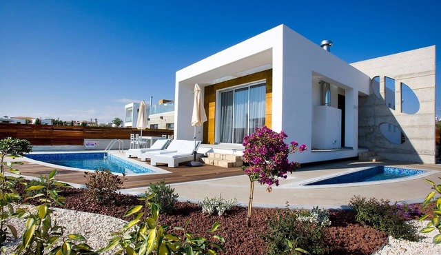 Luxury Cyprus Villa | Sky Villa | Private Pool | Sea View in Paphos
