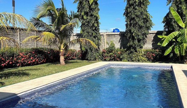 Near town and beaches, charming standalone villa in a secure gated residencial in San del Sur