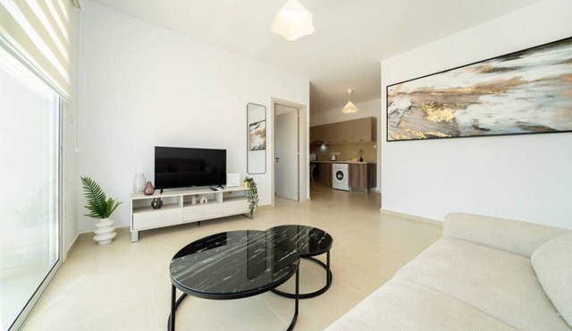 New 1 bedroom flat next to university in Aglantzia