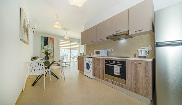 New 1 bedroom flat next to university in Aglantzia