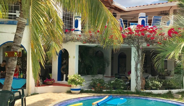 Ocean View Beach House w/Private Pool - Walk to Beach - Ideal for Long Stays in Pochomil
