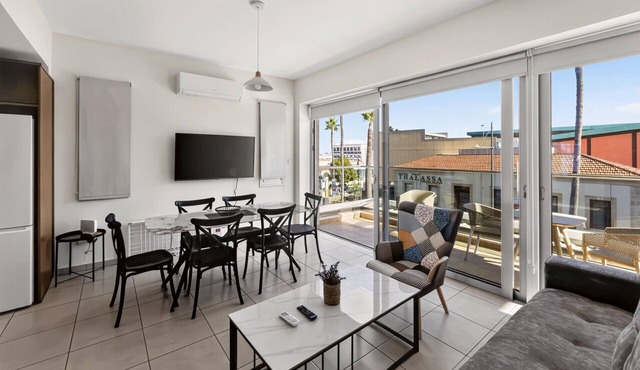 Refurbished 2BR in Central Ayia Napa