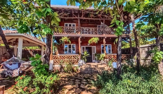 Relaxing Beachfront Casitas with Pool & Surfing Access near Playa Pochomil, Nicaragua in Pochomil