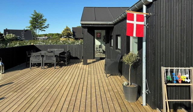 Renovated holiday home with sea view in Skåstrup in Bogense