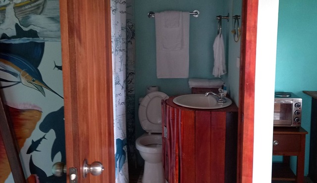 Salty Air: Ocean View Studio perfect for a couple wanting a romantic getaway. in Big Corn Island