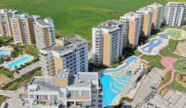 Sea View Two Bedroom Apartment in Iskele, Long Beach