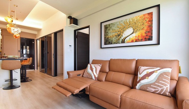 Spacious 3-bedroom apartment with WiFi, fitness room in New Taipei City in XIN BEI SHI