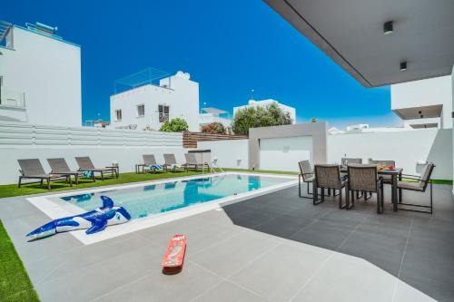 Stay in Style in Modern 3 Bedroom Villas Near Nissi Beach & Square in Ayia Napa