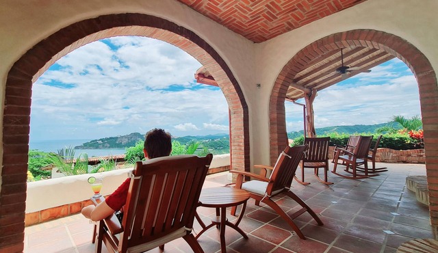 Stunning Ocean View and Mediterranean feeling Villa at Pelican Eyes. in San Juan del Sur