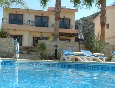 Three bedroom villa with private pool and landscaped garden close to the beach in Pissouri