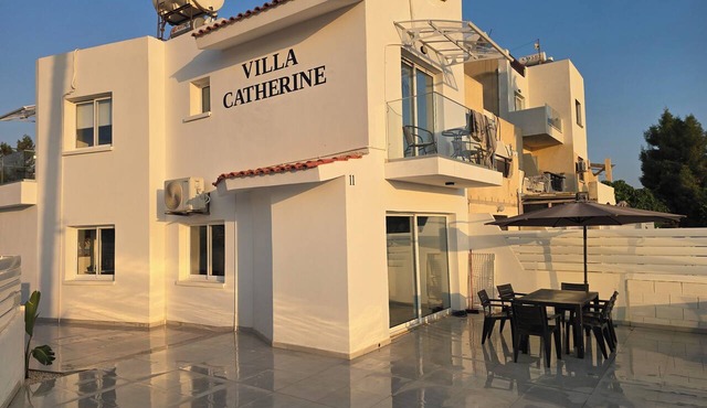 Villa Catherine, Paphos 150 metres from Venus Beach – come and visit us.