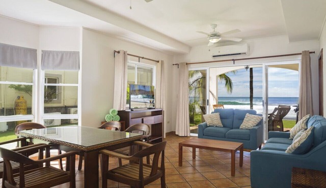 Villas Iguana A-14: Beachfront Condo! in Hacienda Iguana