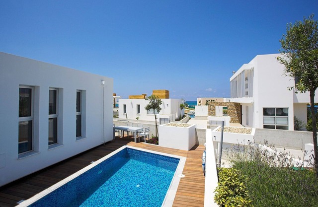 Luxury Cyprus Villa | Marine Villa | Private Pool | Sea Front | 1 BDR | Paphos