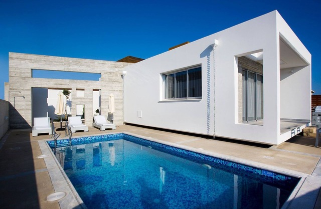 Luxury Cyprus Villa | Sea View Villa Cerulean| Private Pool | Sea View | 1 BDR.