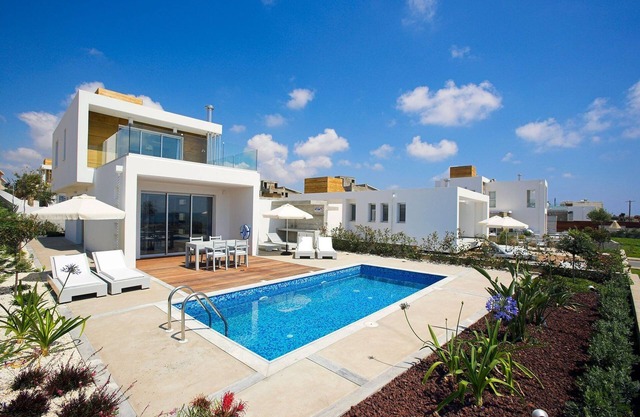 Luxury Cyprus Villa | Turquoise Villa | Private Pool | Sea View | Paphos