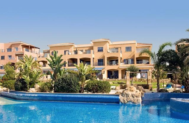 Modern pool facing apartment in popular Limnaria Gardens