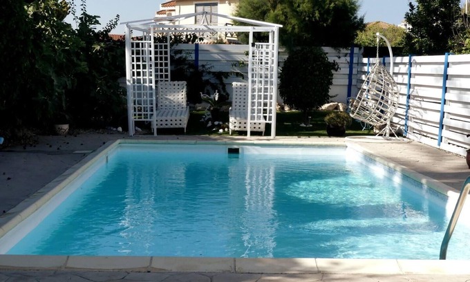 Pervolia Villa | 2Bed Villa - Private Pool - Steps from the Beach!