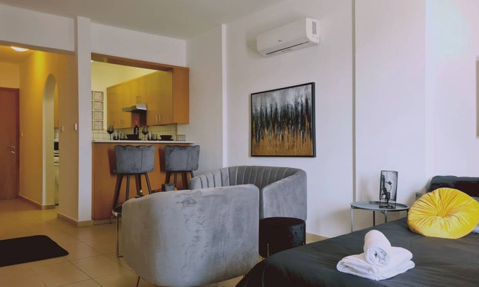 Paphos Apartment | 30 m² Studio flat ∙ 2 guests