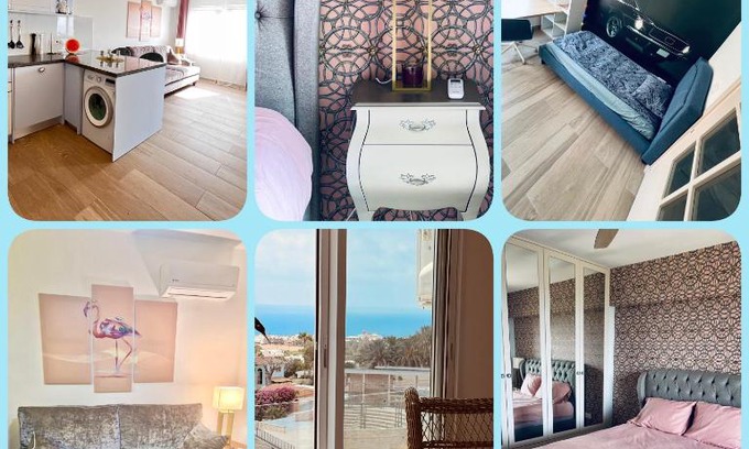 Old Town Apartment | Chloraka Pink&Blue Pafos