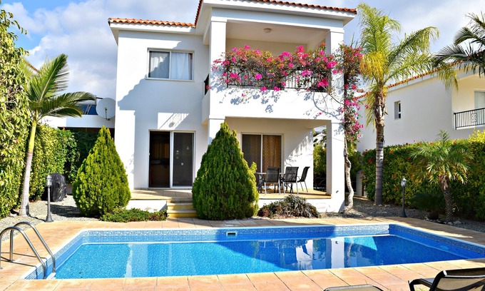 Pegeia Villa | Coral Bay - 3 bed Villa just 300m to Coral Bay Blue Flag Beaches - Private Pool