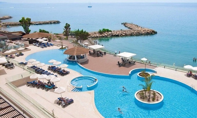 Potamos tis Germasogeias Apartment | Deluxe Sea View Room with Balcony