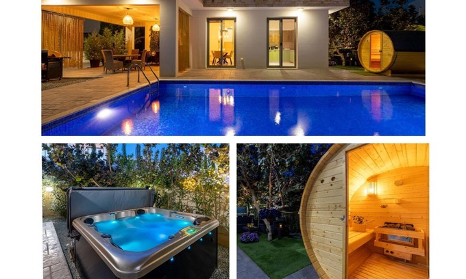 Agios Georgios Pegeias Villa | La Manuela SPA Villa by Ezoria Villas