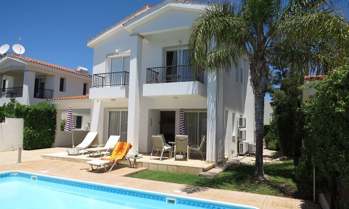 Pegeia Villa | Luxurious Villa with Private Pool, Sea and Mountain Views