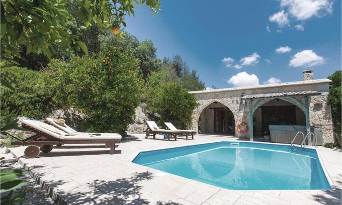 Miliou House | Nice home in Miliou Paphos with 2 Bedrooms, Outdoor swimming pool and Swimming pool