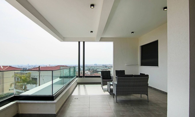Agios Athanasios Apartment | Phaedrus Living: Sea View Anna Residence 202