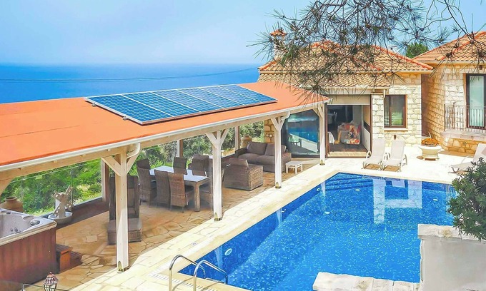 Pachyammos Villa | Pomos View - Four Bedroom Villa, Sleeps 8