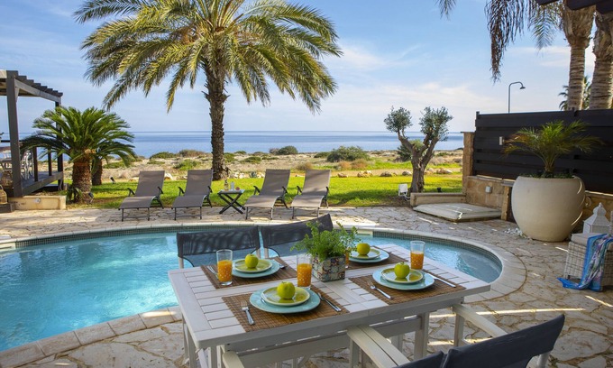 Protaras Villa | Protaras Seafront Villa El Greco