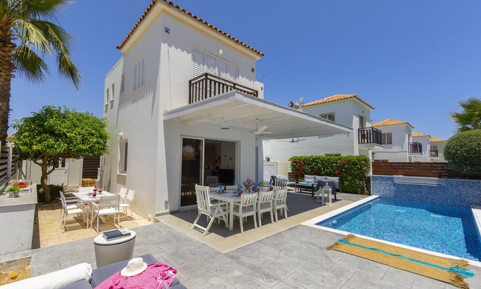 Pernera Villa | Protaras Villa Passion 2 Min Walk To The Beach