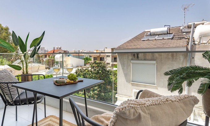 Limassol Apartment | Sanders Cruise - Lovely Studio Apt with Balcony