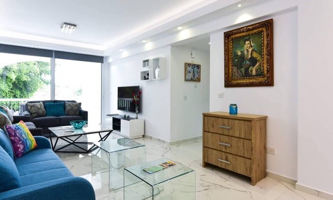 Germasogeia Apartment | Santa Barbara, Suncity , Luxury 3BR, Pool