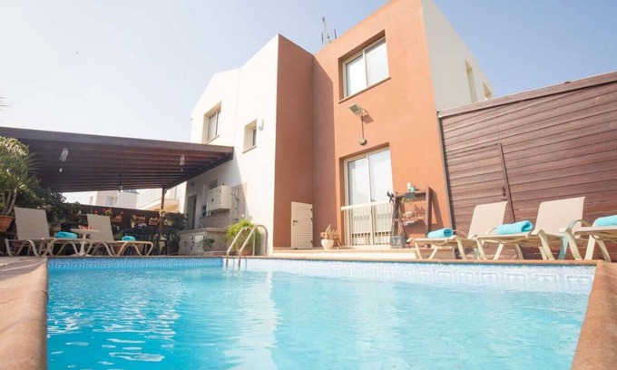 Protaras Villa | Villa La Dolce Vita 3 Bedrooms with private pool in Pernera