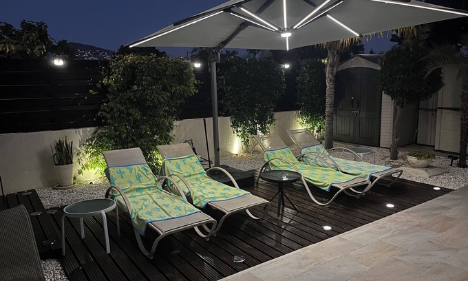 Kissonerga Villa | Villa with Car Available, close to Coral Bay. Private Pool Stunning Views