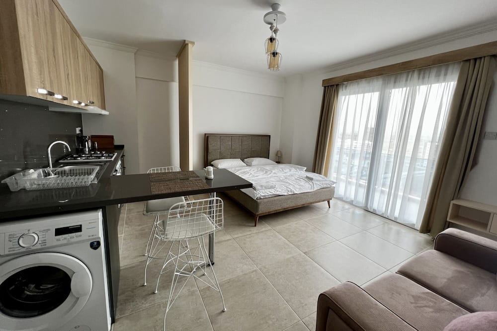 Trikomo Apartment | Studio Flat with Balcony in Cyprus