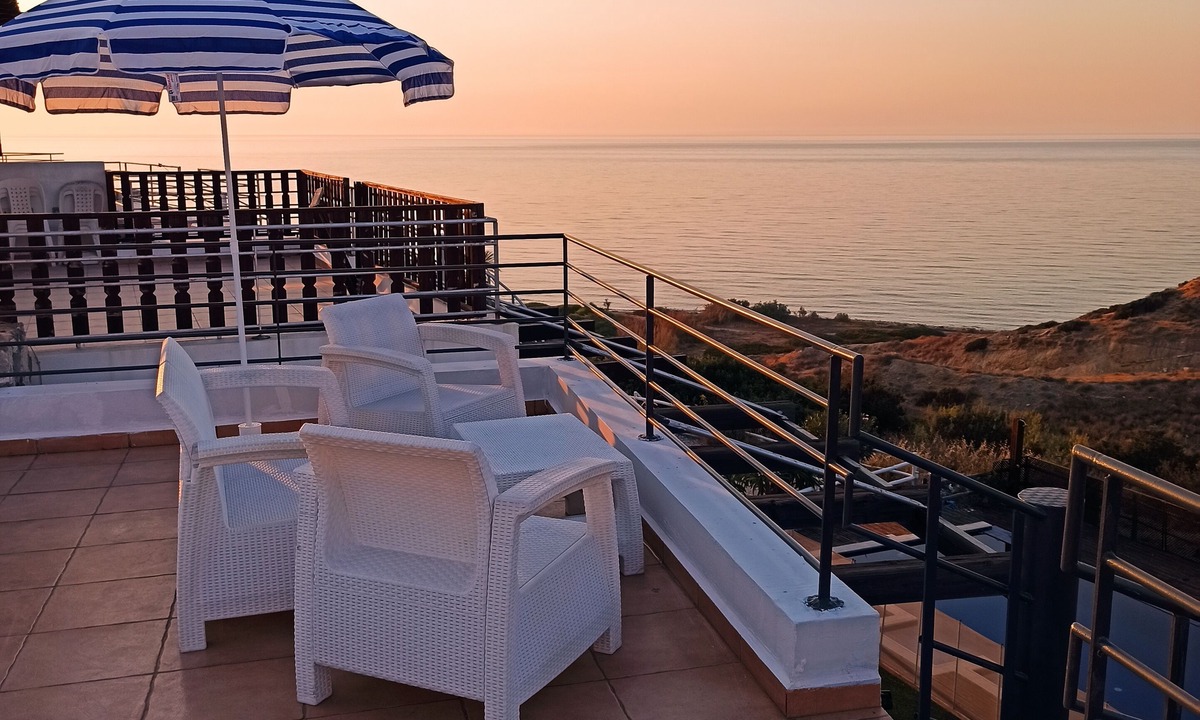 Bahceli Apartment | Wake up with unblocked seaview and mountain view - private stairs to the beach