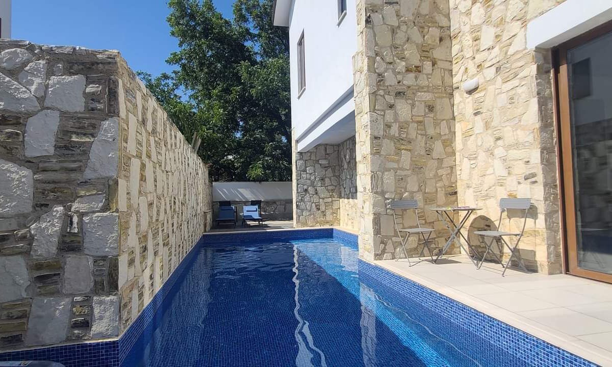 Skarinou House | Olive Garden's Paradise Villa with private swim up pool and picturesque village.