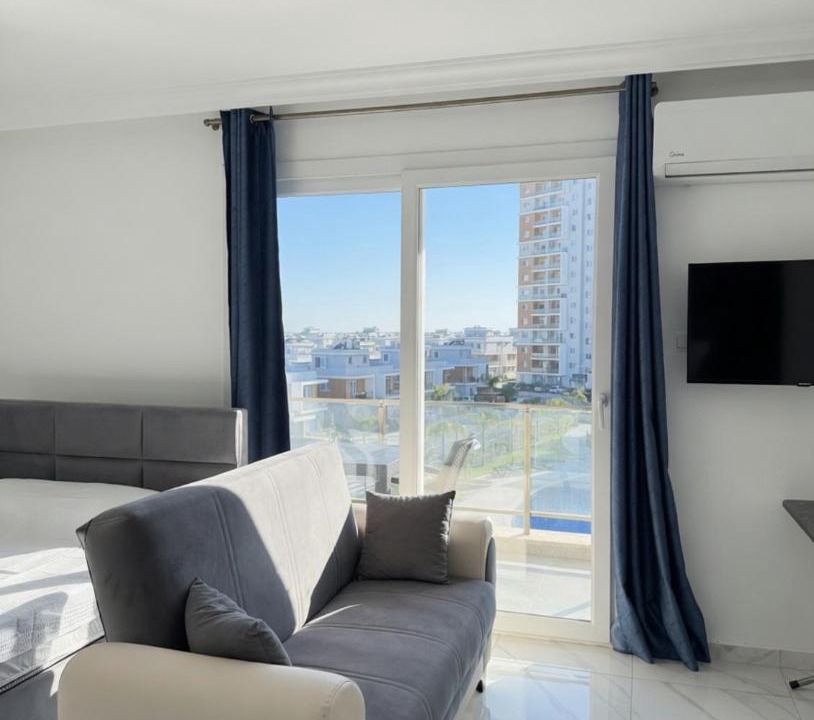 Trikomo Apartment | Long Beach Royal Sun Elite Studio with Pool KKTC