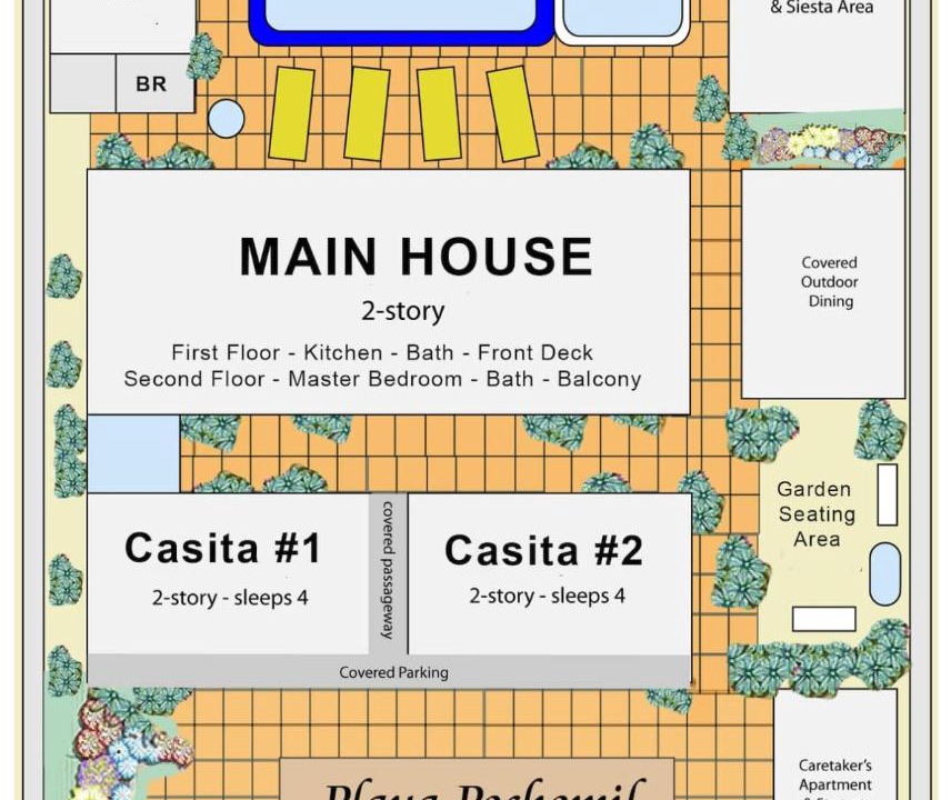 Pochomil House | Romantic Seaside Casita w Pool, AC, Fire Sunsets